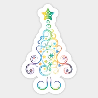 Decorative Christmas Tree Sticker